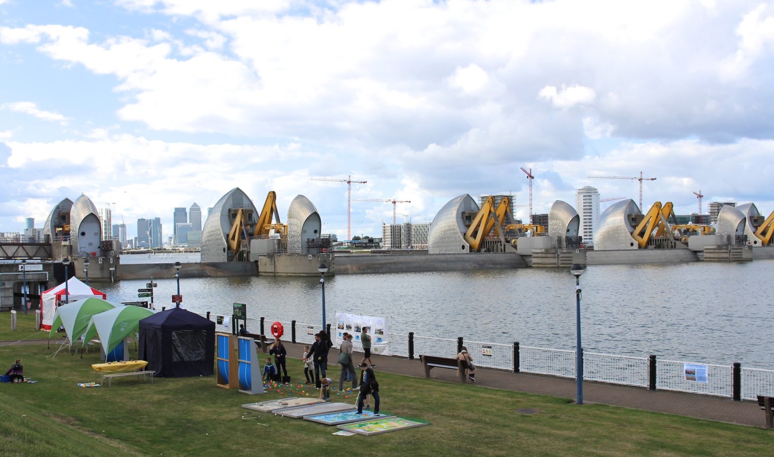 Thames Rising Sector Gate The Thames Barrier – Ebb & Flow