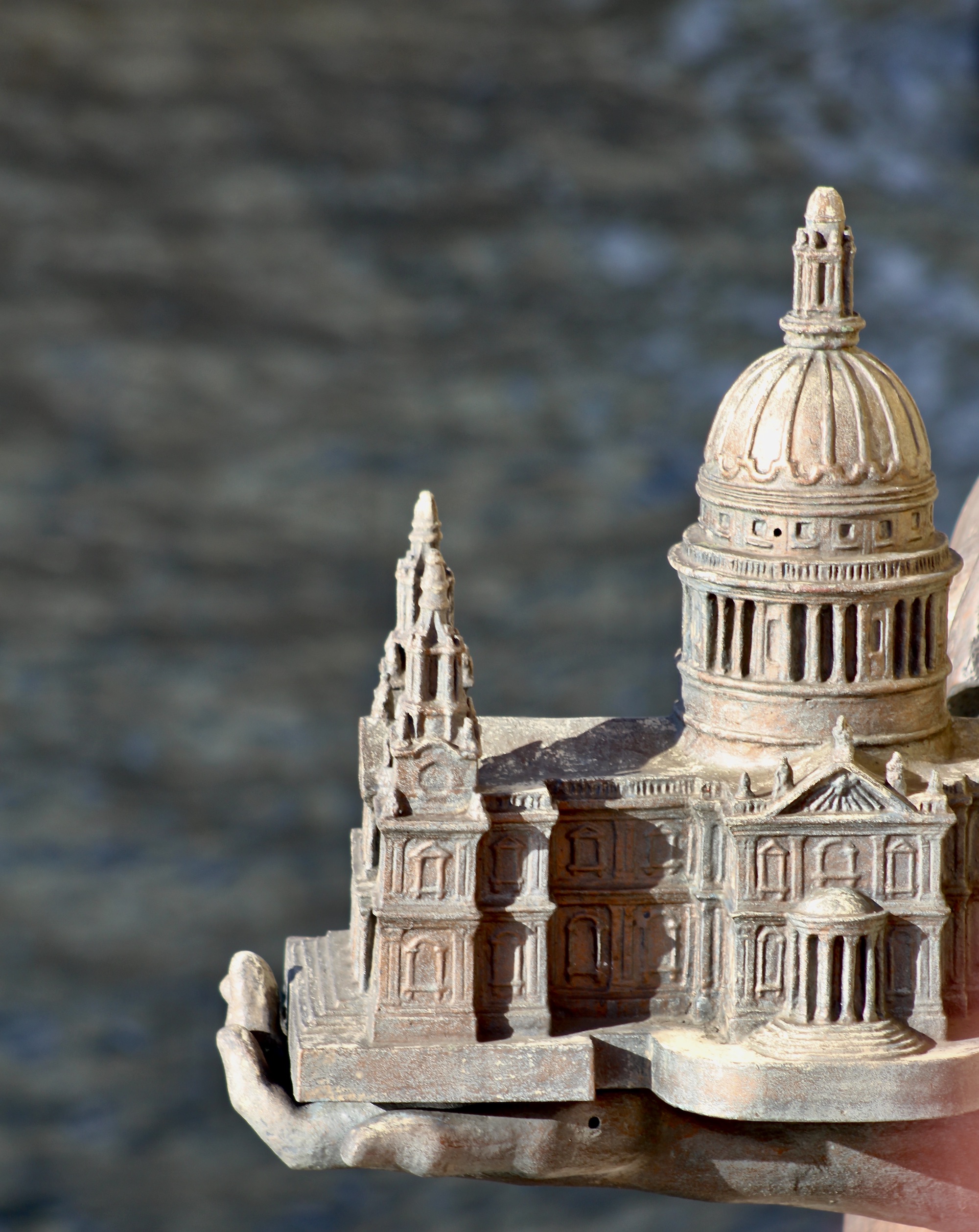 The Vauxhall Bridge statues Ebb & Flow